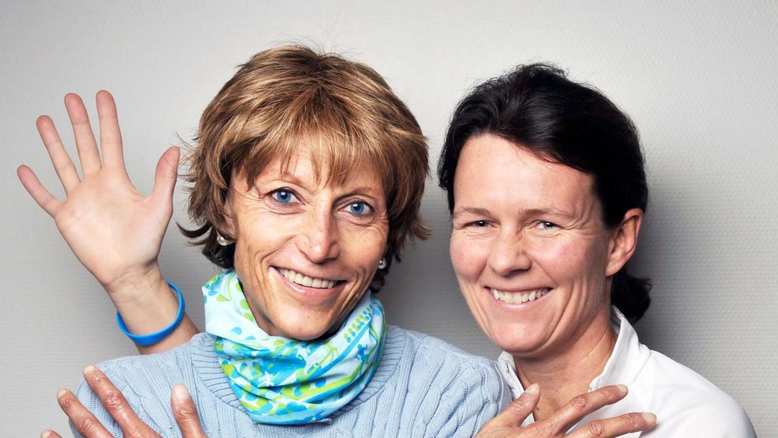 Grete Waitz og Helle Aaanesen