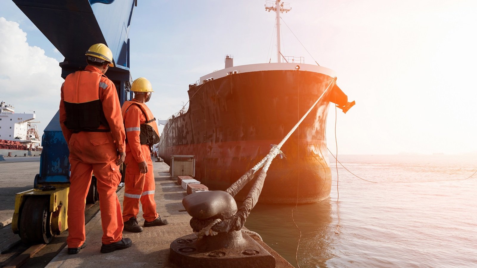 Classifying mooring ropes based on the location in ship - Nanjing