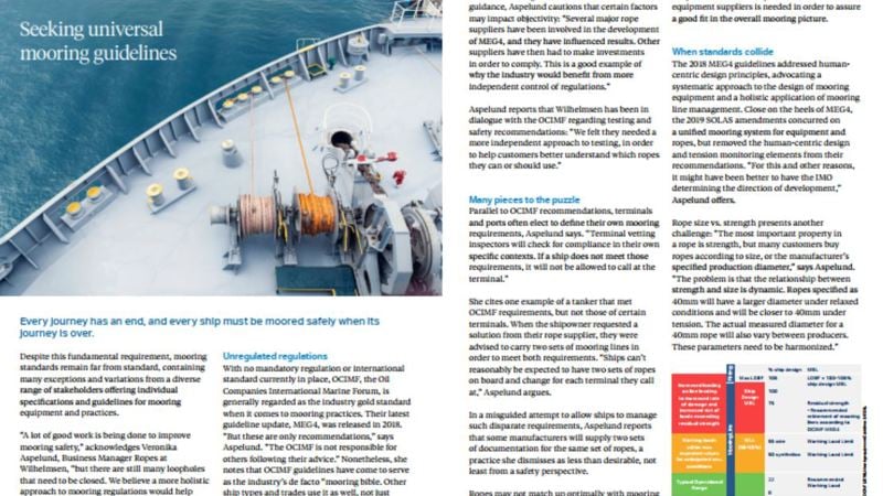 mooring article